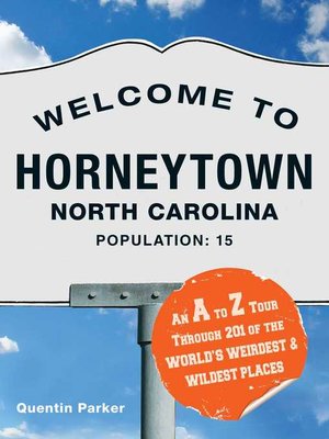 cover image of Welcome to Horneytown, North Carolina, Population